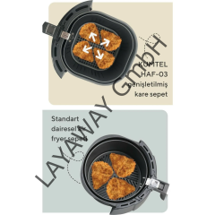 Kumtel Fastfryer XXL 8,5 LT ( Yağsız Fritöz Airfryer ) Haf-03