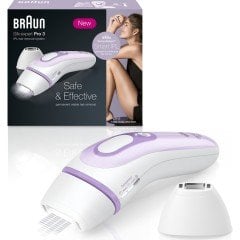 Braun Silk·Expert Pro3 PL3132 Yeni Nesil IPL Tüy Alma Cihazı Ek Hassas Bölge Ataçmanı Kablolu Lazer Epilasyon