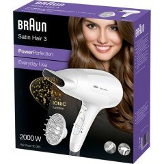 Braun Hd 385 Satin Hair 3 Powerperfection Saç Kurutma Makinesi