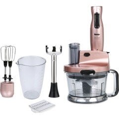 Fakir Mr Chef Quadro Rose Blender Mikser Robot Seti